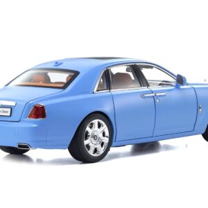 Rolls-Royce Ghost Light Blue 1/18 Diecast Model Car by Kyosho