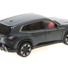 2023 BMW XM Dark Green Metallic with Gold Stripes 1/18 Diecast Model Car by Minichamps