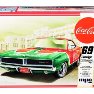 Skill 3 Snap Model Kit 1969 Dodge Charger RT “Coca-Cola” 1/25 Scale Model by MPC