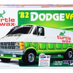 Skill 2 Model Kit 1982 Dodge Van Custom “Turtle Wax” 2-in-1 Kit 1/25 Scale Model by MPC