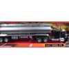 Peterbilt 379 Truck Black with Tanker Trailer Silver “Long Haul Truckers” Series 1/32 Diecast Model by New Ray