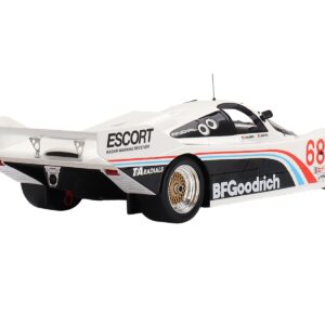 Porsche 962 #68 Darin Brassfield – John Morton “BFGoodrich” IMSA Road America 500 Miles (1986) 1/18 Model Car by Top Speed