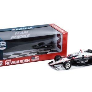 Dallara IndyCar #2 Josef Newgarden “Hitachi” Team Penske “NTT IndyCar Series” (2023) 1/18 Diecast Model Car by Greenlight