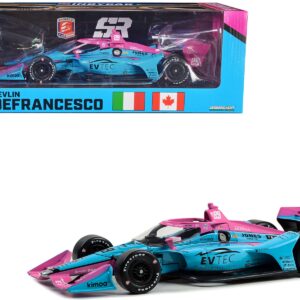 Dallara IndyCar #29 Devlin DeFrancesco “EVTEC Performance Group” Andretti Steinbrenner Autosport (Road Course Configuration) “NTT IndyCar Series” (2023) 1/18 Diecast Model Car by Greenlight