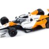 Dallara IndyCar #6 Felix Rosenqvist “NTT DATA” Arrow McLaren “60th Anniversary Triple Crown Accolade Indianapolis 500 Livery” “NTT IndyCar Series” (2023) 1/18 Diecast Model Car by Greenlight