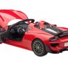 Porsche 918 Spyder Red 1/12 Model Car by Autoart