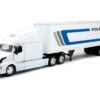 Volvo VN-780 Truck with Dry Van Trailer White “Long Haul Truckers” Series 1/32 Diecast Model by New Ray