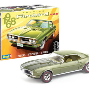 Level 4 Model Kit 1968 Pontiac Firebird 400 2-in-1 Kit 1/25 Scale Model by Revell