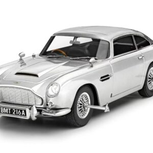 Level 2 Easy-Click Model Kit Aston Martin DB5 James Bond 007 “Goldfinger” (1964) Movie 1/24 Scale Model by Revell