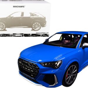 2019 Audi RS Q3 Sportback Blue Limited Edition to 240 pieces Worldwide 1/18 Diecast Model Car by Minichamps