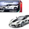 Ferrari FXX-K Evo #70 White 1/18 Diecast Model Car by Bburago