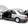 1990 Mercedes-Benz 300 CE-24 Coupe Silver Metallic and Black 1/18 Diecast Model Car by Norev