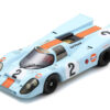 Porsche 917K #2 Pedro Rodriguez – Leo Kinnunen – Brian Redman “John Wyer Automotive Engineering” Winner “24 Hours of Daytona” (1970) with Acrylic Display Case 1/18 Model Car by Spark