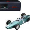 BRM P57 #6 Graham Hill Winner F1 Formula One Monaco GP (1963) with Driver Figure and Acrylic Display Case 1/18 Model Car by Spark