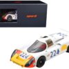 Porsche 907 #224 Vic Elford – Umberto Maglioli Winner “Targa Florio” (1968) with Acrylic Display Case 1/18 Model Car by Spark