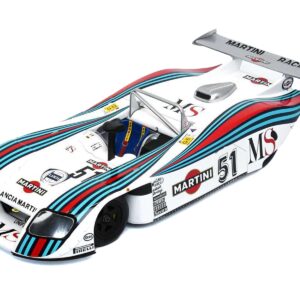 Lancia GR6 #51 Michele Alboreto – Teo Fabi – Rolf Stommelen “Martini Racing” “24 Hours of Le Mans” (1982) with Acrylic Display Case 1/18 Model Car by Spark