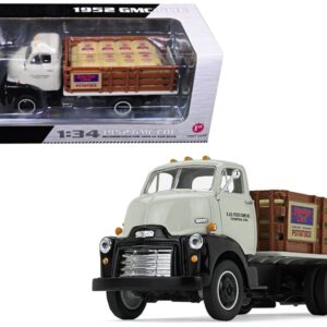 1952 GMC COE Stake Truck with Sack Load K & B Potato Farms Inc. 1/34 Diecast Model by First Gear