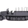 Sd.Kfz. 9 18-Ton FAMO AFV Gray “German Army” 1/43 Diecast Model by Militaria Die Cast