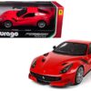 Ferrari F12 TDF Red 1/24 Diecast Model Car by Bburago