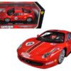 Ferrari 458 Challenge #5 Red 1/24 Diecast Model Car by Bburago