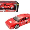 Ferrari F355 Challenge Red 1/24 Diecast Model Car by Bburago