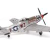 North American P-51D Mustang Fighter Aircraft “John Landers ‘Big Beautiful Doll’ 84th Fighter Squadron 78th Fighter Group RAF Duxford England” (1944) United States Army Air Force 1/72 Diecast Model by Militaria Die Cast