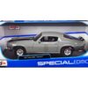 1971 Chevrolet Camaro Gray with Black Stripes “Special Edition” 1/18 Diecast Model Car by Maisto