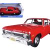 1970 Chevrolet Nova SS Coupe Red 1/18 Diecast Model Car by Maisto