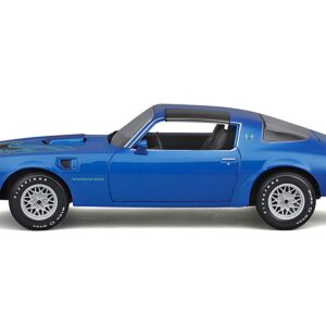 1978 Pontiac Firebird Trans Am Blue Metallic with Hood Graphics “Special Edition” Series 1/18 Diecast Model Car by Maisto