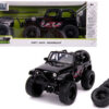 2007 Jeep Wrangler Black with Extra Wheels “Just Trucks” Series 1/24 Diecast Model Car by Jada