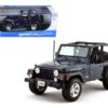 Jeep Wrangler Rubicon Deep Blue 1/18 Diecast Model Car by Maisto