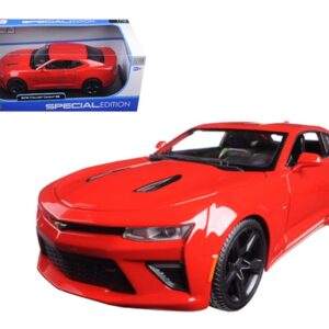 2016 Chevrolet Camaro SS Red 1/18 Diecast Model Car by Maisto