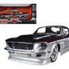 1967 Ford Mustang GT Red and Silver “Harley Davidson” 1/24 Diecast Model Car by Maisto