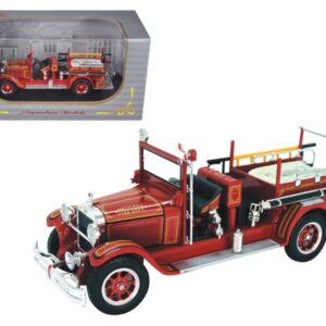 1928 Studebaker Fire Engine Red 1/32 Diecast Model by Signature Models