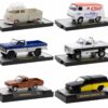 “Auto-Thentics” 6 piece Set Release 93 IN DISPLAY CASES Limited Edition 1/64 Diecast Model Cars by M2 Machines