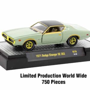 “Auto Meets” Set of 6 Cars IN DISPLAY CASES Release 79 Limited Edition 1/64 Diecast Model Cars by M2 Machines