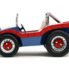 Dune Buggy Red and Blue with Graphics and Spider-Man Diecast Figure “Marvel Spider-Man” 1/24 Diecast Model Car by Jada