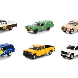 “Blue Collar Collection” Set of 6 pieces Series 11 1/64 Diecast Model Cars by Greenlight