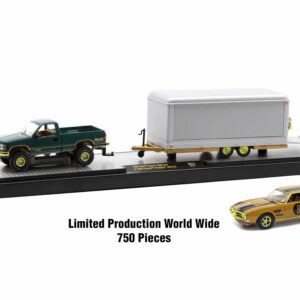 Auto Haulers Set of 3 Trucks Release 63 Limited Edition to 8400 pieces Worldwide 1/64 Diecast Models by M2 Machines