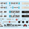 Skill 3 Model Kit 2007 Fiat 500 1/24 Scale Model by Italeri