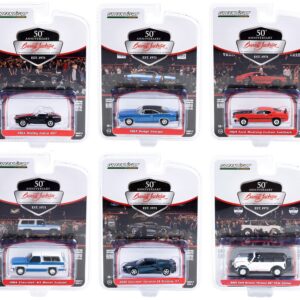 Barrett Jackson “Scottsdale Edition” Set of 6 Cars Series 11 1/64 Diecast Model Cars by Greenlight