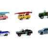 “Smokey Bear” Set of 6 Cars Series 4 1/64 Diecast Model Cars by Greenlight