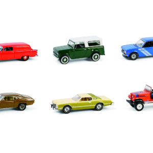 “Vintage Ad Cars” Series 11 Set of 6 pieces 1/64 Diecast Model Cars by Greenlight