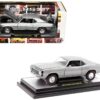 1969 Chevrolet Camaro Z/28 R/S Silver Metallic Limited Edition to 5250 pieces Worldwide 1/24 Diecast Model Car by M2 Machines