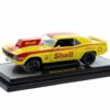 1969 Chevrolet Camaro SS/RS “Shell Oil” Yellow with Red Stripes Limited Edition to 6550 pieces Worldwide 1/24 Diecast Model Car by M2 Machines