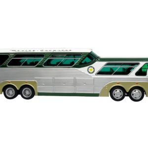 Sultana TM 44-18 SP Panoramico Coach Bus “Estrella de Oro – Acapulco” White and Green with Silver Sides “The Bus & Motorcoach Collection” 1/43 Diecast Model by Iconic Replicas