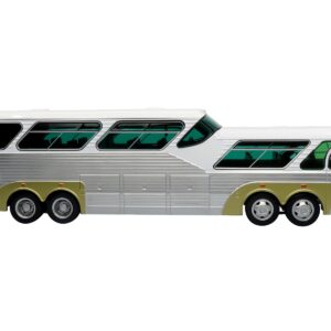 Sultana TM 44-18 SP Panoramico Coach Bus White with Silver Sides “The Bus & Motorcoach Collection” 1/43 Diecast Model by Iconic Replicas