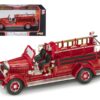 1935 Mack Type 75BX Fire Engine Red 1/43 Diecast Model Car by Road Signature