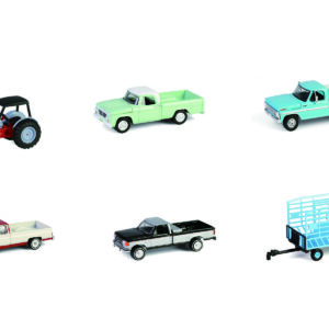 “Down on the Farm” Series 10 Set of 6 pieces 1/64 Diecast Models by Greenlight