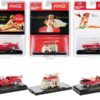 “Coca-Cola Bathing Beauties” Set of 3 Cars with Surfboards Release 2 Limited Edition to 6980 pieces Worldwide 1/64 Diecast Model Cars by M2 Machines